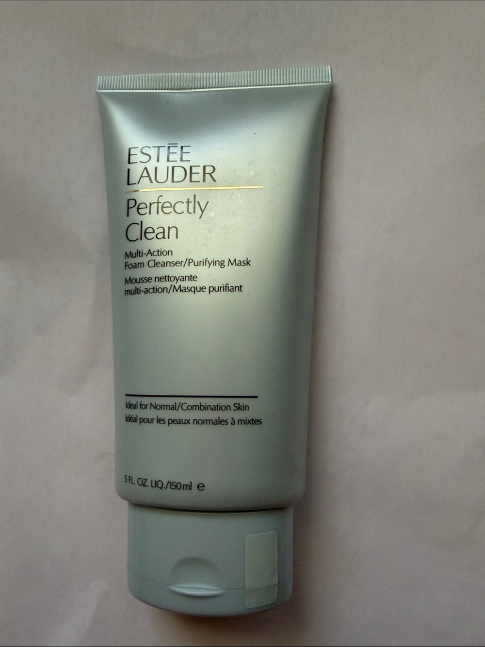 Estée Lauder Perfectly Clean Foam Cleanser/Purifying Mask For Normal Skin 5 Oz
